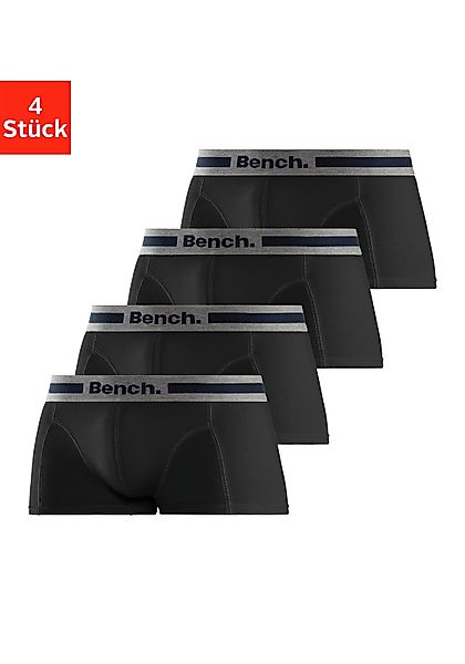Bench. Hipster Packung, 4 Stk. knapp sitzende Boxershorts aus Baumwollmisch günstig online kaufen