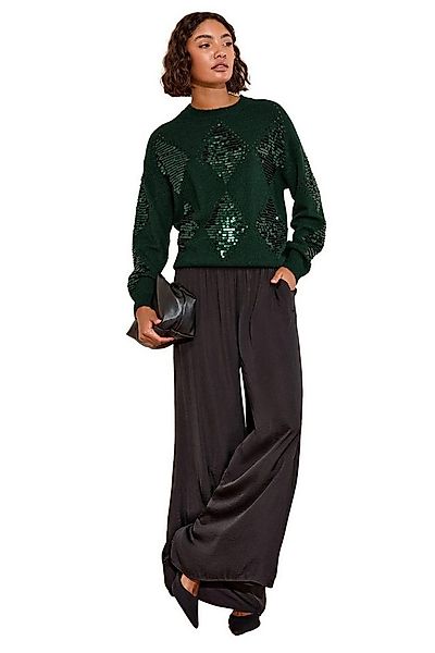 Friends Like These Strickpullover Friends Like These Pailletten-Argylepullo günstig online kaufen