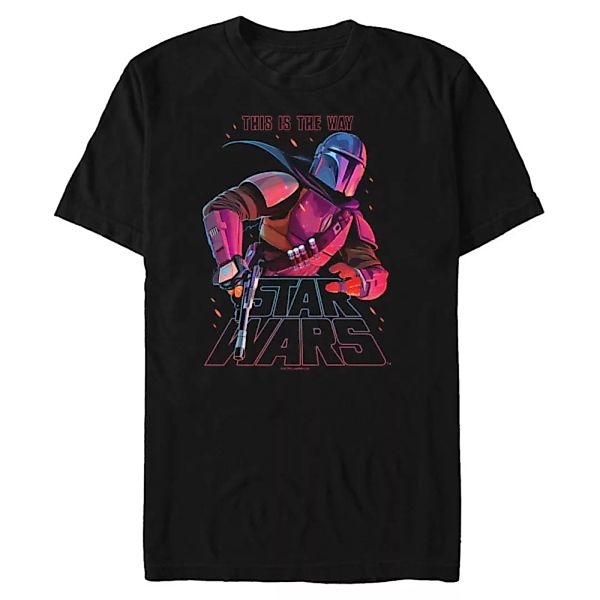 Star Wars - The Mandalorian - Mandalorian Night Ranger - Männer T-Shirt günstig online kaufen