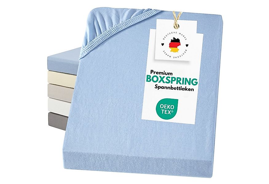 Carpe Sonno Spannbettlaken Boxspringbett Baumwolle 90x200 100x200 140x200 1 günstig online kaufen