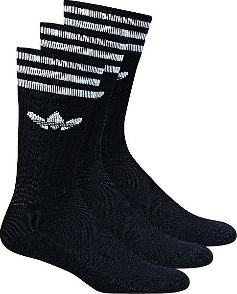 adidas Sportswear Sportsocken SOLID CREW SOCK BLACK/WHITE günstig online kaufen