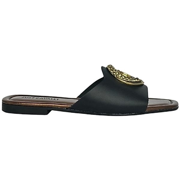Roberto Cavalli  Pantoffeln 78RA3S92-ZPB20 899-BLACK Noir günstig online kaufen