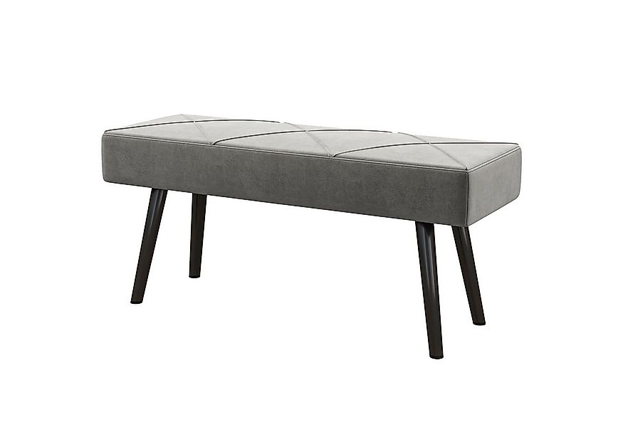BlingBin Polsterbank Velvet Look Upholstered Bench, Bed Bench with X Patter günstig online kaufen
