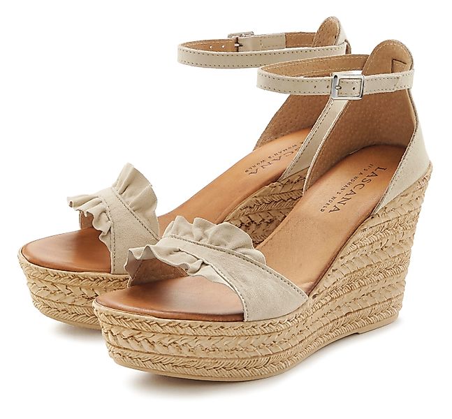 LASCANA Sommerschuh Sandalette Sandale, Sommerschuh aus günstig online kaufen