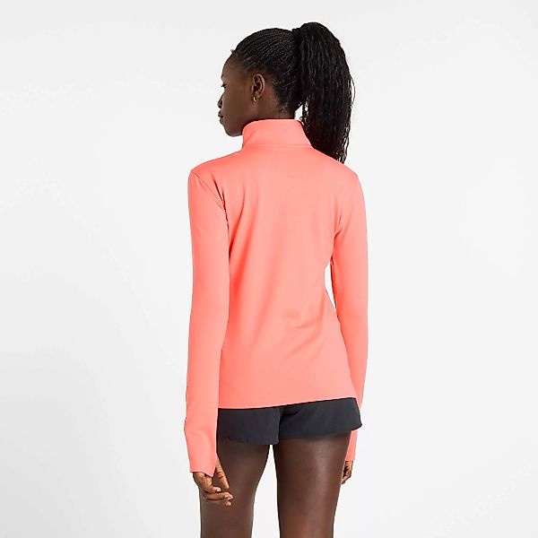 New Balance Laufshirt "Sport Essentialspace Dye Quarter Zip PINK TAFFY" günstig online kaufen