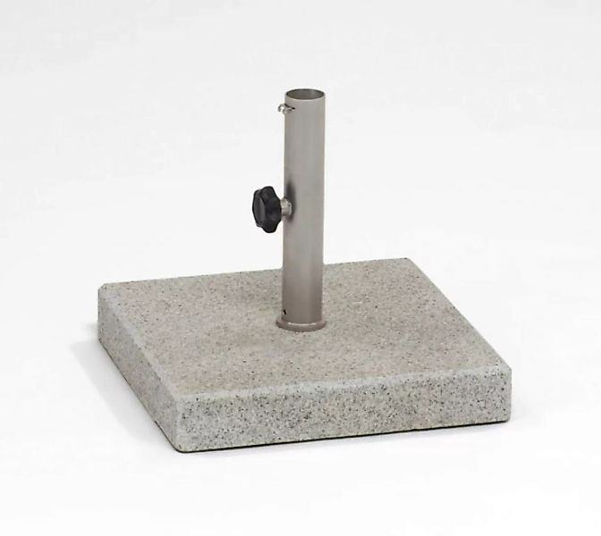 Bodenplatte Granit geflammt 30 kg, Hülse Ø 4 cm günstig online kaufen
