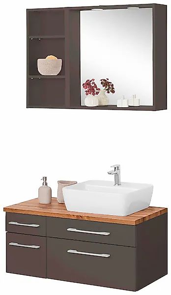 welltime Badmöbel-Set »Davos« 3 Stk. tlg. günstig online kaufen