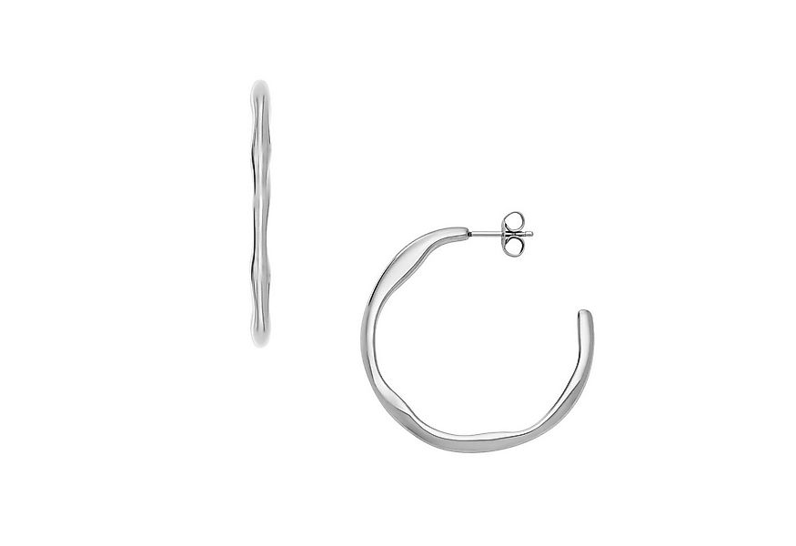 SKAGEN Paar Creolen Schmuck Geschenk Edelstahl MODERNE STAK günstig online kaufen