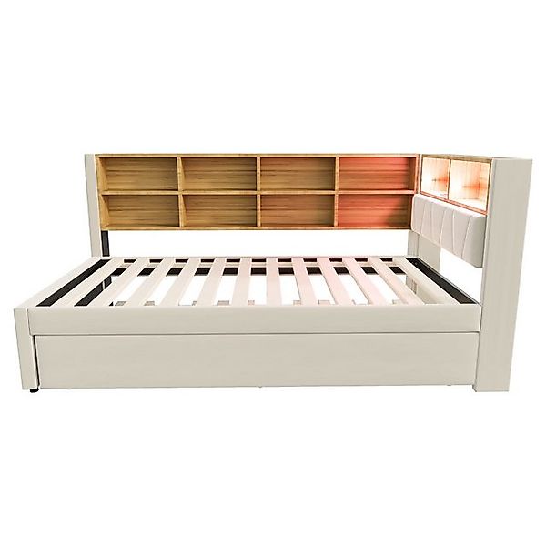 Gotagee Schlafsofa Polsterbett 90x200cm Ausziehbett 90x190cm Gästebett Erwa günstig online kaufen