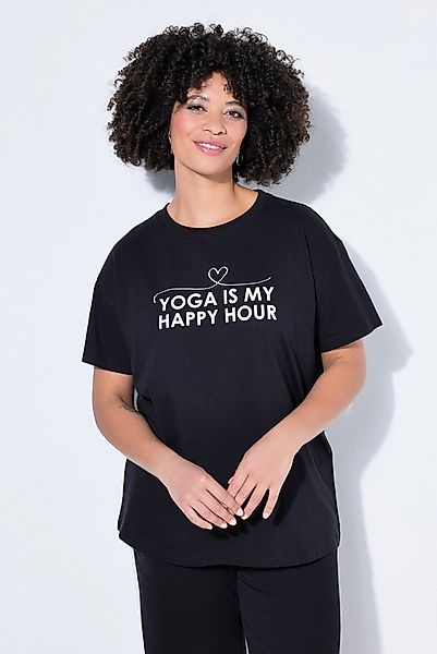 Angel of Style T-Shirt T-Shirt oversized Yoga-Schriftzug günstig online kaufen