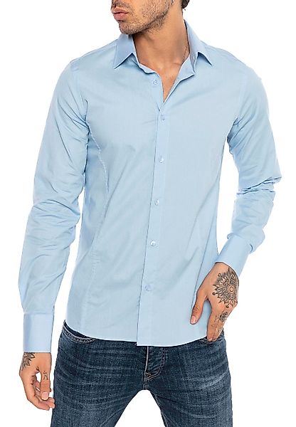 RedBridge Langarmhemd Red Bridge Herren Basic günstig online kaufen