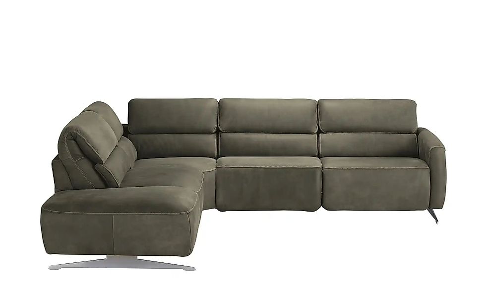 Musterring Ecksofa  MR260 ¦ grün ¦ Maße (cm): B: 281 H: 82 T: 248.0 Polster günstig online kaufen