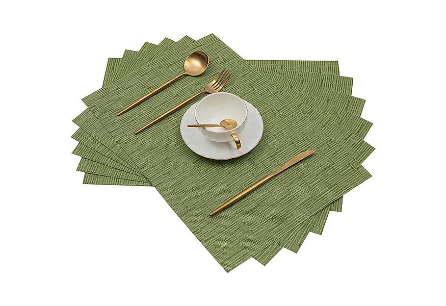 REDOM Platzset 6er Set abwaschbar Tischset Tischuntersetzer, (Platzdeckchen günstig online kaufen