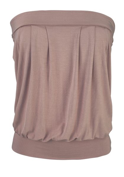 LASCANA Bandeautop mit schmeichelnder Raffung, schulterfrei, elastisch günstig online kaufen