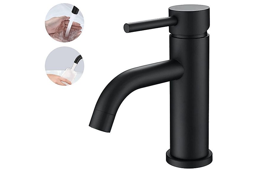 AICA Waschtischarmatur Badarmatur aus 304 Edelstahl mit Einhandgriff für Wa günstig online kaufen