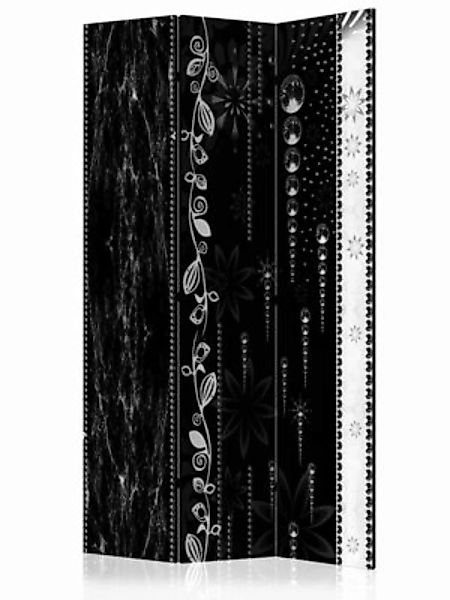 artgeist Paravent Black Elegance [Room Dividers] mehrfarbig Gr. 135 x 172 günstig online kaufen