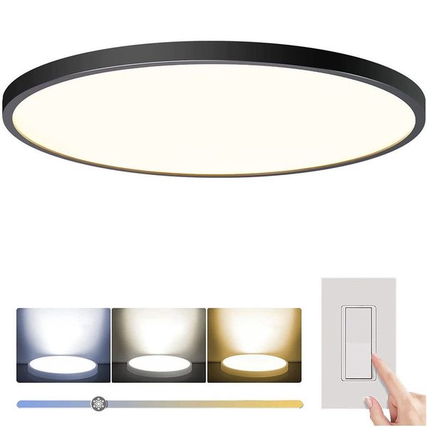 Sunicol Deckenleuchten Rund Panel Ultraflach LED günstig online kaufen