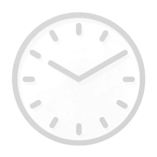 Magis - Tempo Wanduhr - weiß/grau günstig online kaufen