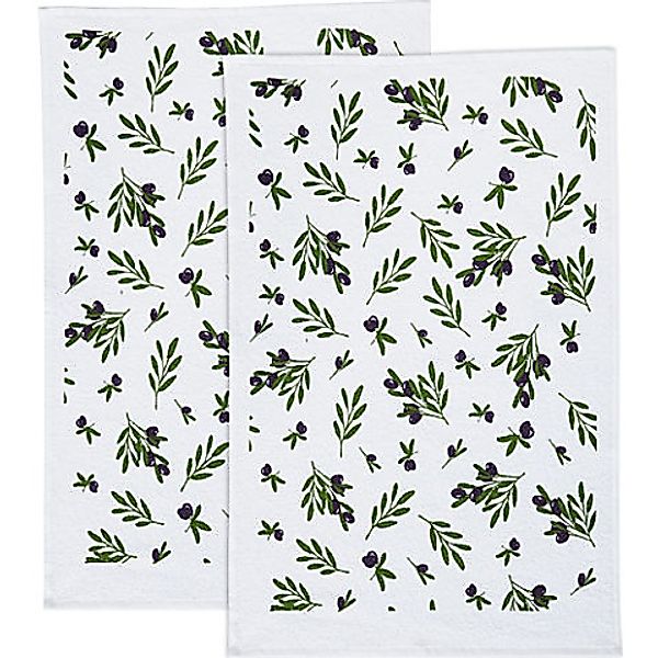 Erwin Müller Geschirrtuch Frottier-Geschirrtuch 2er-Pack, Baumwolle Motiv günstig online kaufen