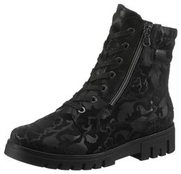 Waldläufer H-SERENA Schnürstiefelette Schnürboots, Profilsohle, Blockabsatz günstig online kaufen
