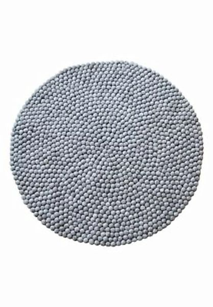 WOOLDOT Solid Teppiche grau/braun Gr. 90 günstig online kaufen