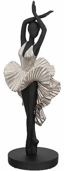 GILDE Dekofigur »Skulptur Ballerina Ballet schwarz H. 44 cm« günstig online kaufen