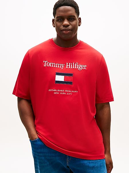 Tommy Hilfiger Big & Tall T-Shirt "BT-TOMMY EMBRO FLAG" günstig online kaufen