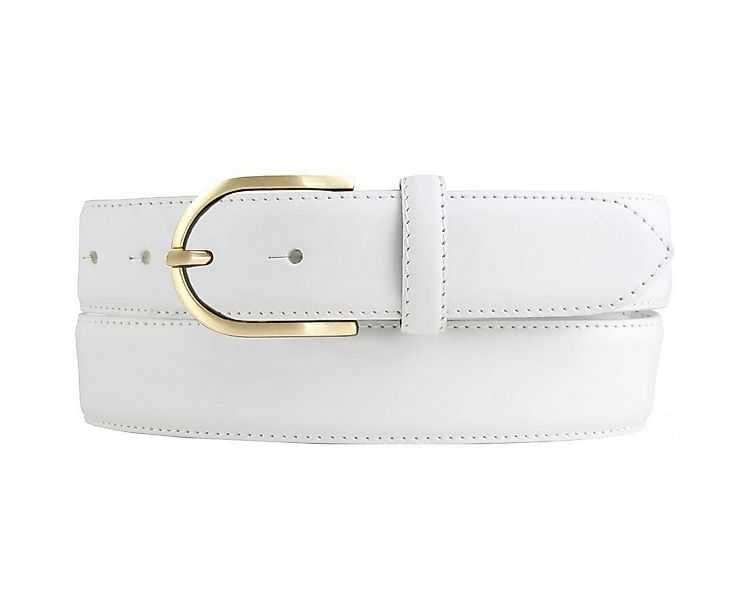 BELTINGER Ledergürtel Hochwertiger Damengürtel aus Vollrindleder mit golden günstig online kaufen