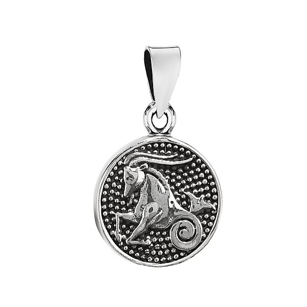 NKlaus Sternzeichenanhänger 14,7mm Kettenanhänger Steinbock 925 günstig online kaufen