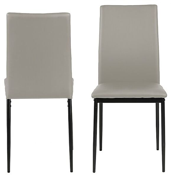 ACTONA GROUP Esszimmerstuhl »Demina« (Set) 4 Stk.in Samtvelours oder Kunstl günstig online kaufen