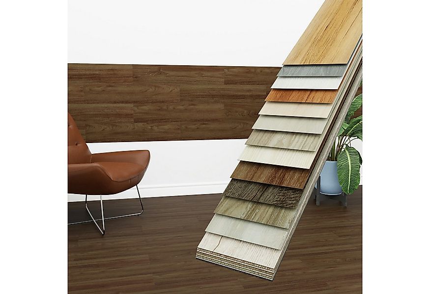 Hexim Vinylboden, Vinyldielen 0,97m² selbstklebend PVC Wandverkleidung Bode günstig online kaufen