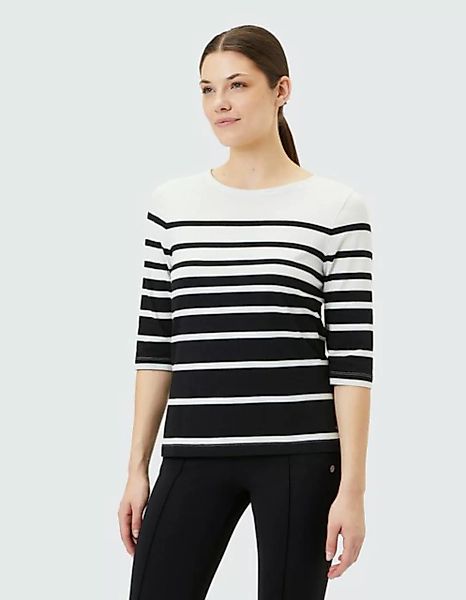 Joy Sportswear Langarmshirt LISA 3/4 Arm Shirt white/black stripes günstig online kaufen