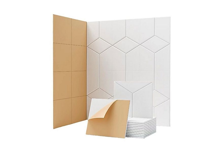 TWSOUL Akustikplatte 12 Stück Akustikplatten Selbstklebend, Hohe Dichte Wan günstig online kaufen