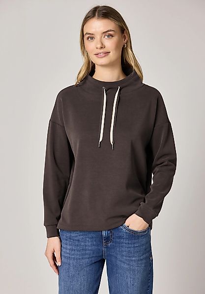 STREET ONE Langarmshirt im Silk Look günstig online kaufen