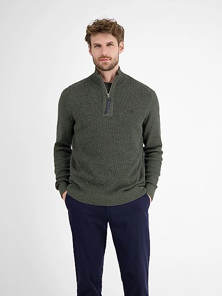 LERROS Strickpullover mit Troyer-Reißverschluss, Stehkragen günstig online kaufen