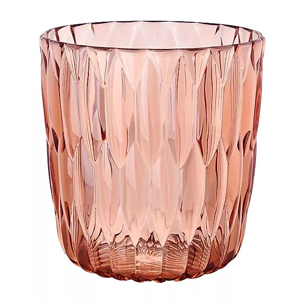Kartell - Jelly Vase - rosa/glänzend/Ø23.5cm/H 25cm günstig online kaufen
