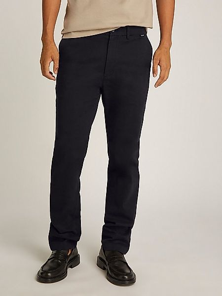 Calvin Klein Chinohose MODERN TWILL SLIM CHINO mit Logoprägung günstig online kaufen