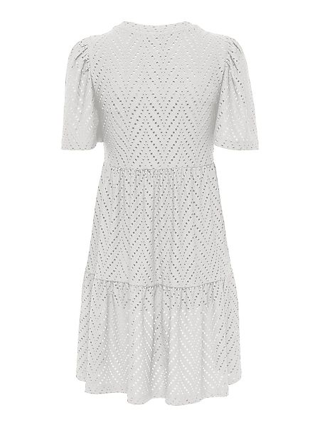 JACQUELINE de YONG Shirtkleid mit Lochstickerei günstig online kaufen