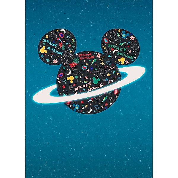 Komar Vliesfototapete Planet Mickey 200 cm x 280 cm günstig online kaufen