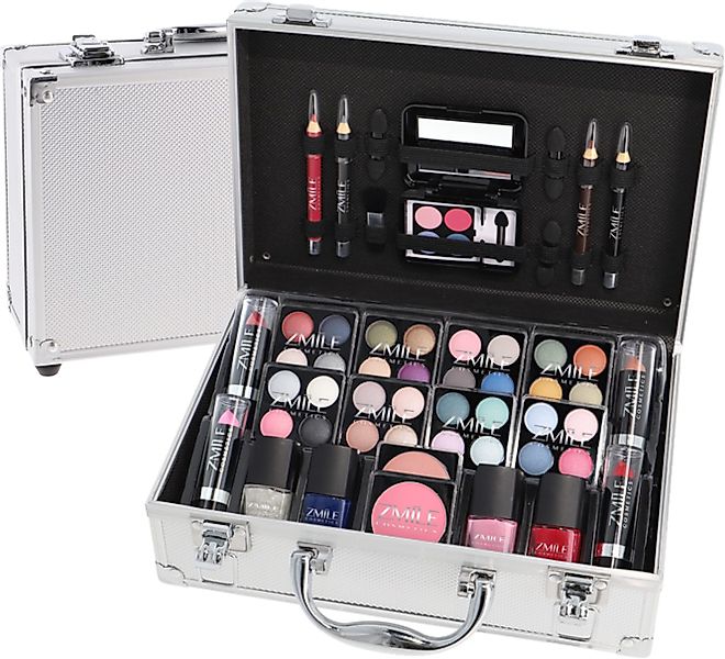 ZMILE COSMETICS Schmink-Koffer Schminkkoffer Set Alu günstig online kaufen