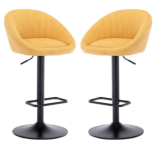 WAHSON OFFICE CHAIRS Barhocker höhenverstellbar drehbar Barstuhl aus Handtu günstig online kaufen