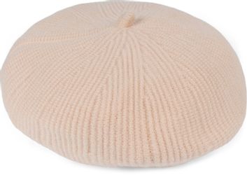 styleBREAKER Baskenmütze Feinstrick Baskenmütze mit Streifen günstig online kaufen