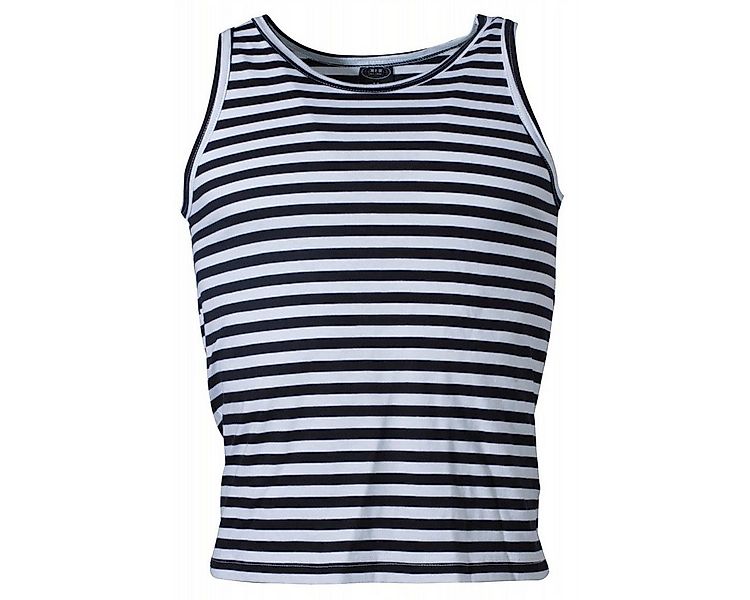 MFH T-Shirt MFH Russ. Marine Tank-Top, weiß-blau günstig online kaufen