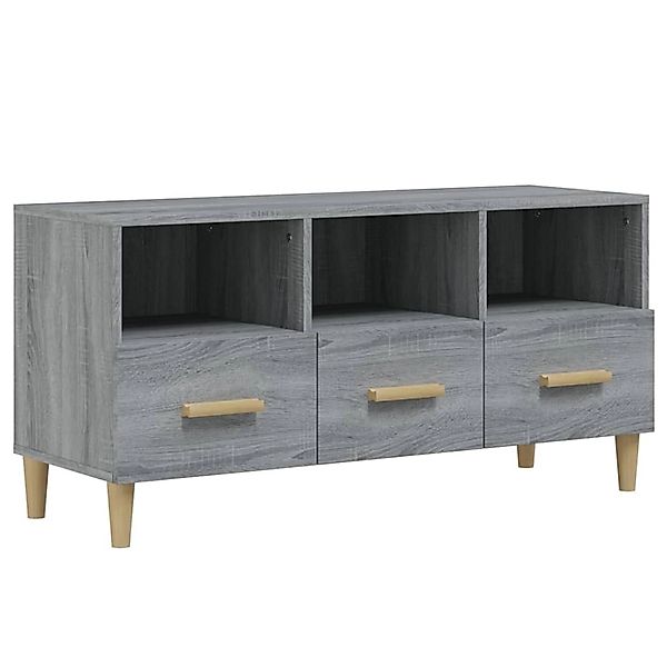 VidaXL TV-Schrank Grau Sonoma 102x36x50 cm Holzwerkstoff  Modell 1 günstig online kaufen