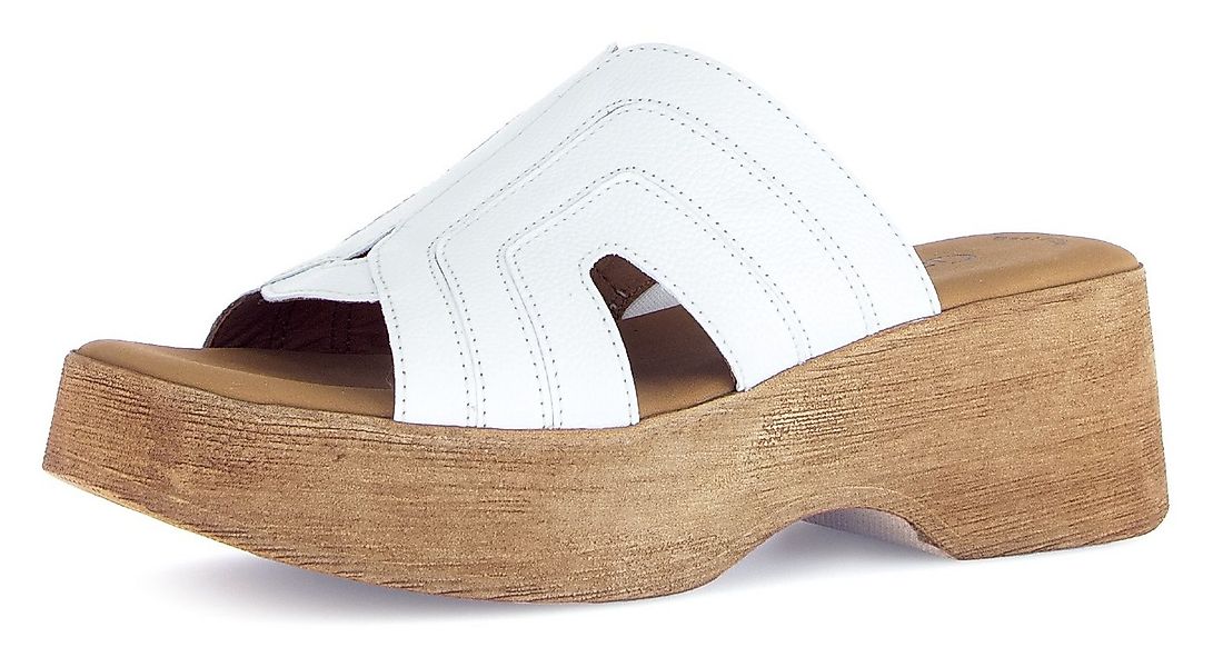 Gabor Pantolette, Sommerschuh, mit Keilabsatz günstig online kaufen