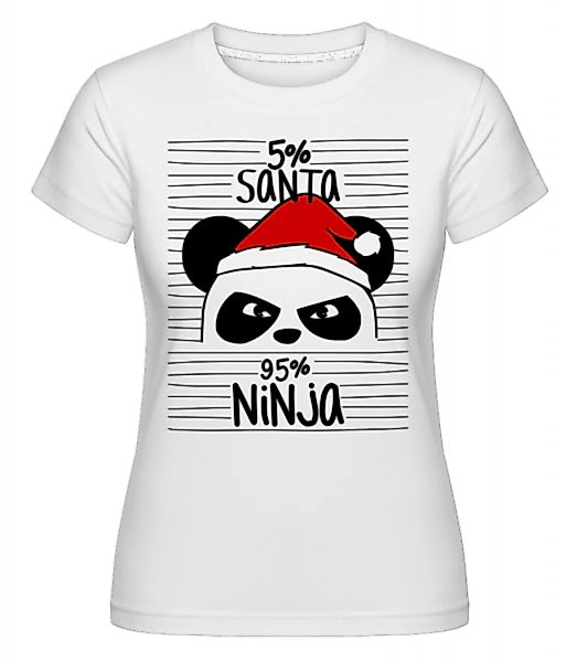 Santa Ninja Panda · Shirtinator Frauen T-Shirt günstig online kaufen