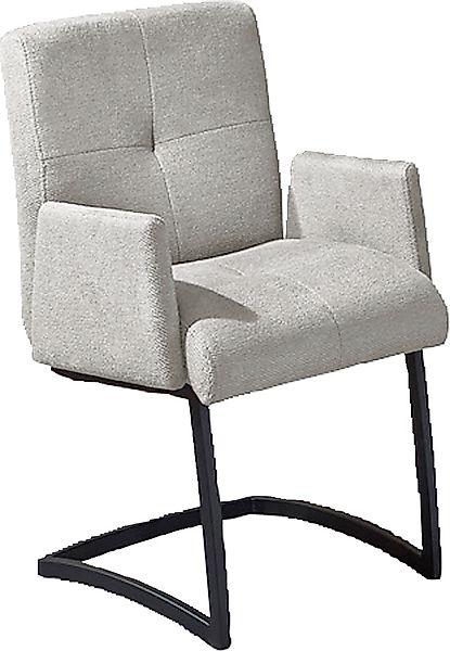 exxpo - sofa fashion Freischwinger »Affogato mit komfortablen Armlehnen« () günstig online kaufen