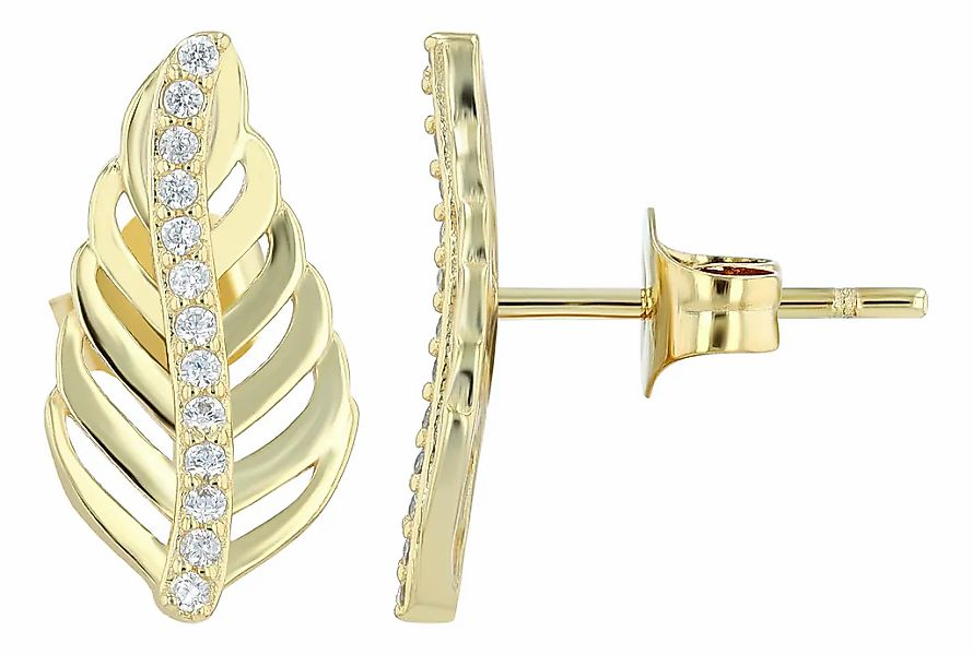 Adelia´s Paar Ohrhänger "Damen Ohrringe – Ohrstecker aus 925 Silber mit Zir günstig online kaufen