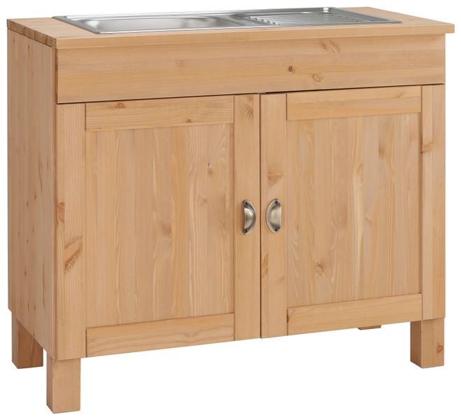 Home affaire Spülenschrank "Oslo" 100 cm breit, in 2 Tiefen, inklusive Einb günstig online kaufen