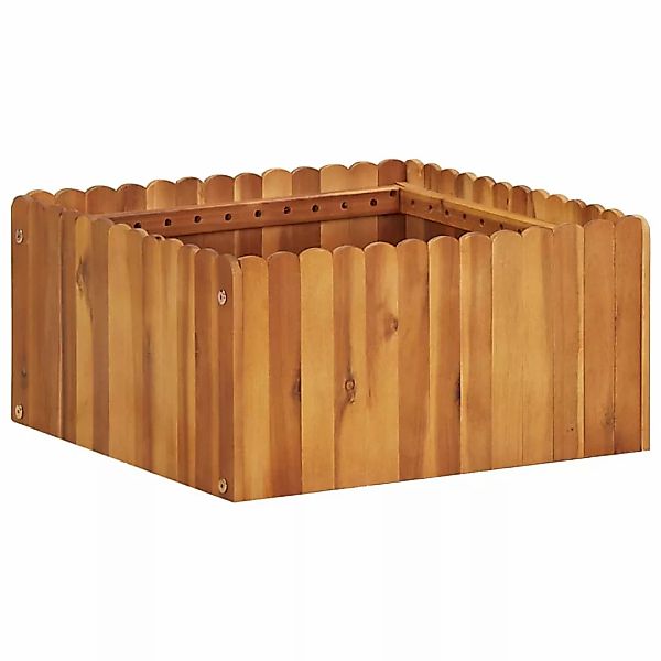 Garten-hochbeet 50 X 50 X 25 Cm Massivholz Akazie günstig online kaufen